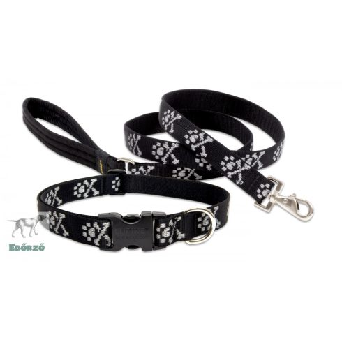 Lupine Original Designs Bling Bonz Padded Handle Leash 2,5 cm width 183 cm - For medium and larger dogs