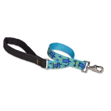   Lupine Original Designs Turtle Reef Padded Handle Leash 2,5 cm width 61 cm - For medium and larger dogs