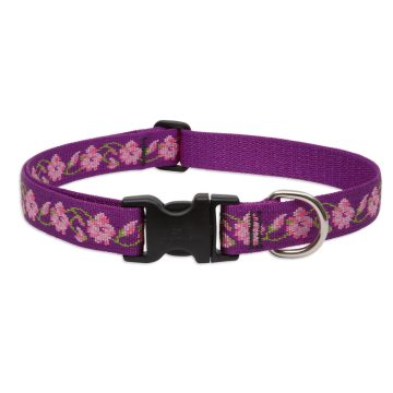   Lupine Original Collection Rose Garden Adjustable Collar 2,5 cm width 41-71 cm -  For Medium and Larger Dogs