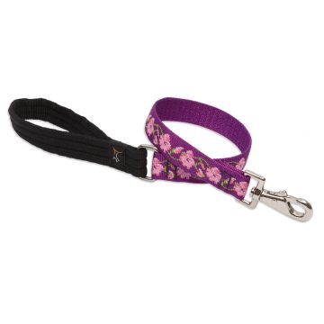   Lupine Original Designs Rose Garden Padded Handle Leash 2,5 cm width 61 cm - For medium and larger dogs