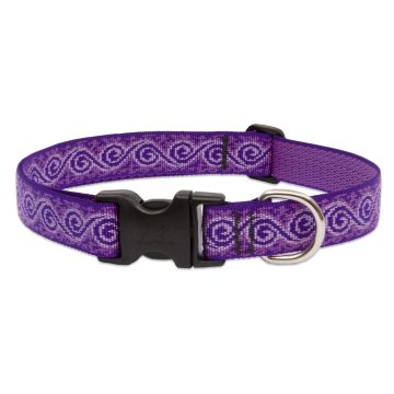   Lupine Original Collection Jelly Roll Adjustable Collar 2,5 cm width 41-71 cm -  For Medium and Larger Dogs