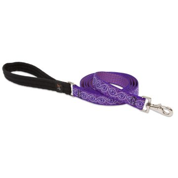   Lupine Original Designs Jelly Roll Padded Handle Leash 2,5 cm width 183 cm - For medium and larger dogs